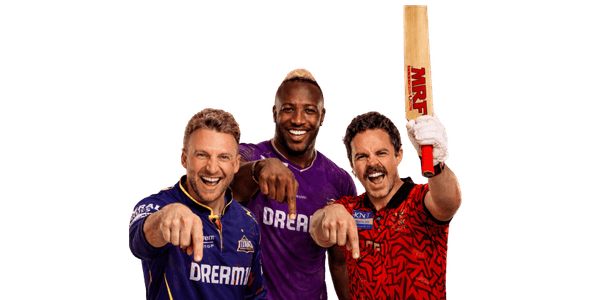 Cricket Stars promoting MyGlobal11